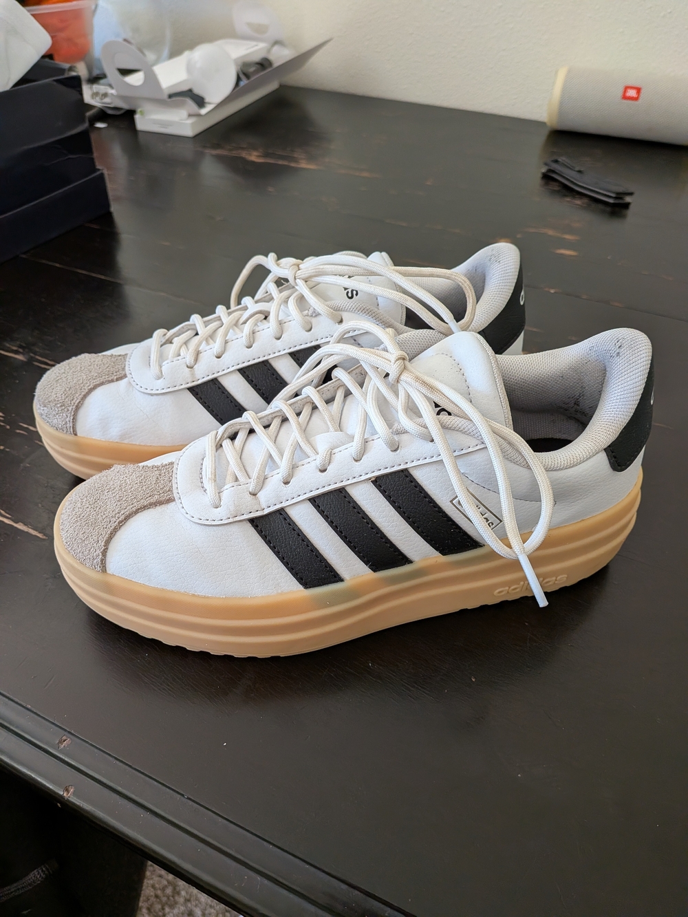 adidas VL Court Bold Platform Sneaker (fits sz 7)
